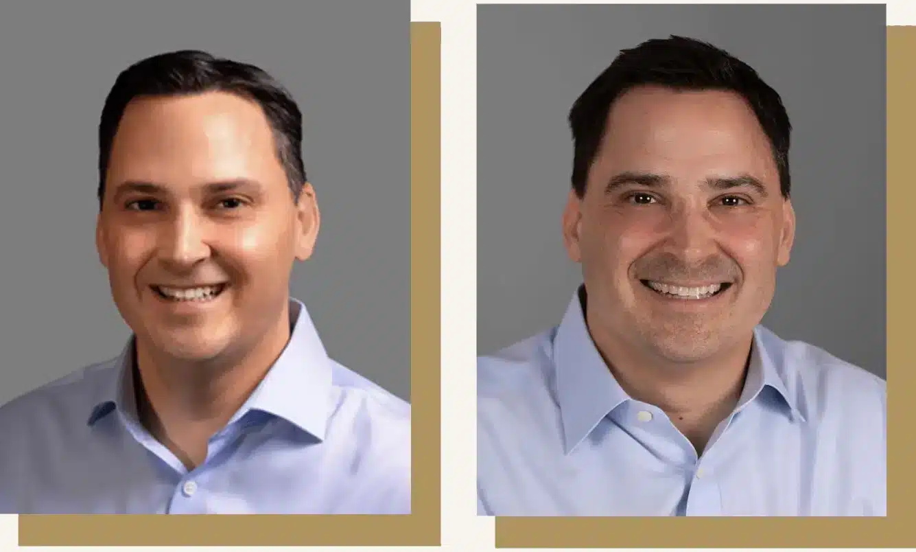 Young woman working on laptop and taking notes.